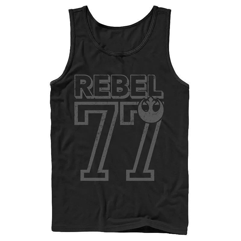 Mens Star Wars Rebel 77 Classic Tribute Tank Top Product Image