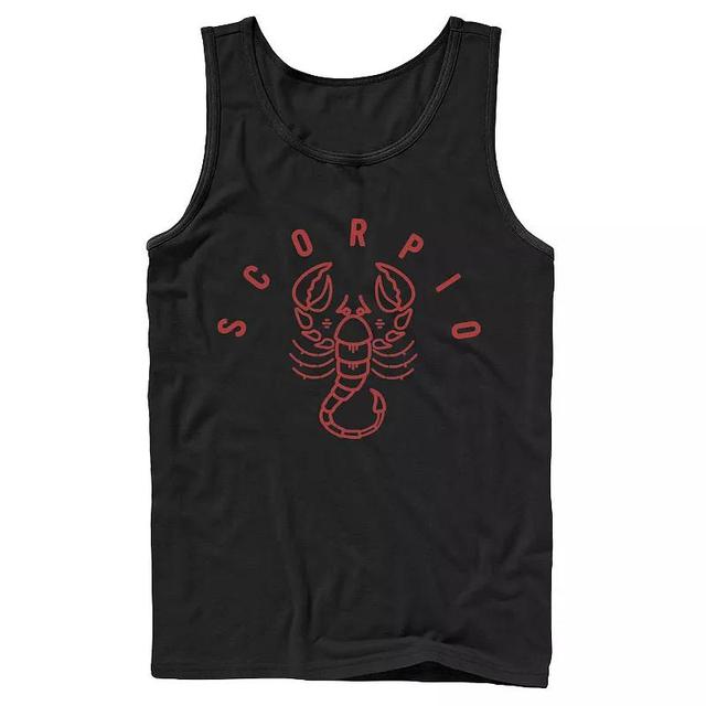 Mens Jurassic Park Tilted Retro Grid Logo Tank Med Blue Product Image