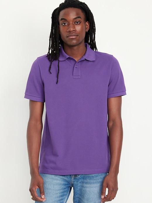 Classic Fit Pique Polo Product Image