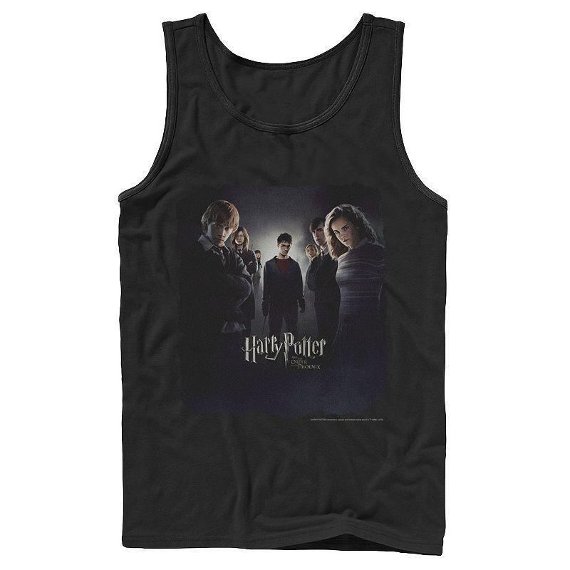 Mens Harry Potter Order Of The Phoenix Group Shot Poster Graphic Tank Top Product Image