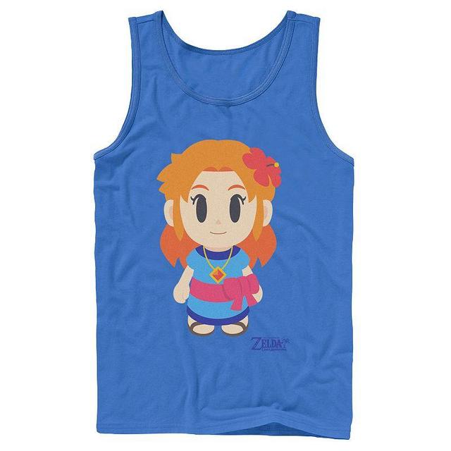 Mens Nintendo Legend Of Zelda Links Awakening Marin Avatar Style Portrait Tank Top Product Image