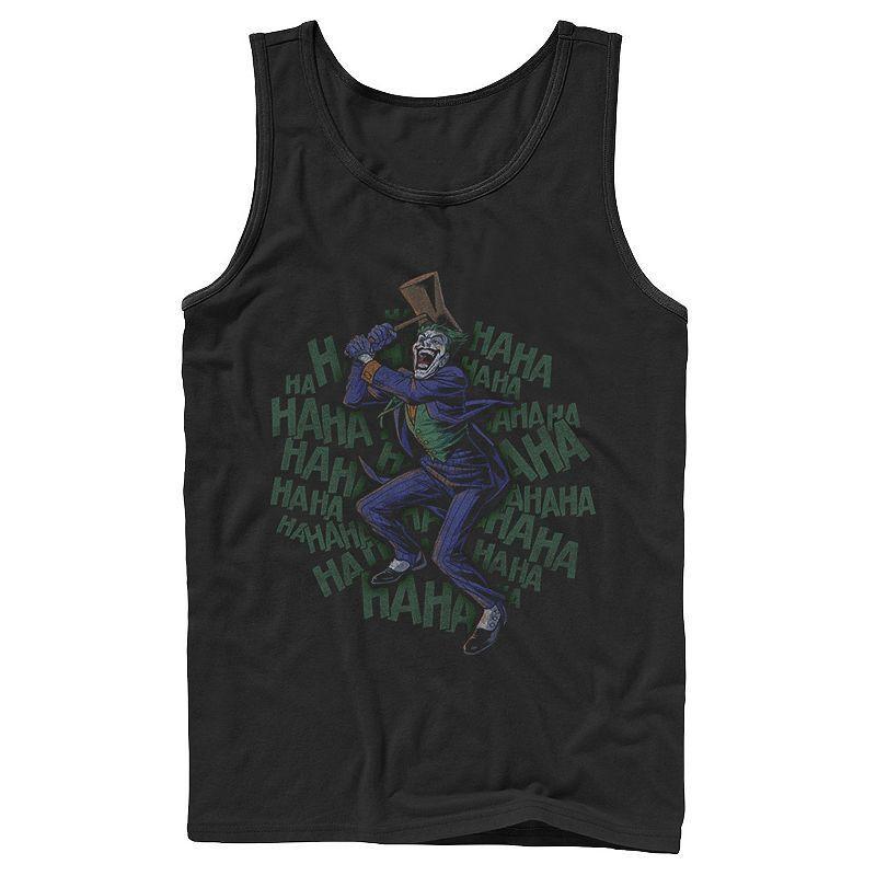 Mens DC Comics Batman The Joker Ha Ha Smashing Time Portrait Tank Top Product Image