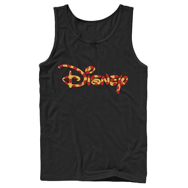 Mens Disney Pepperoni Pizza Logo Tank Top Product Image