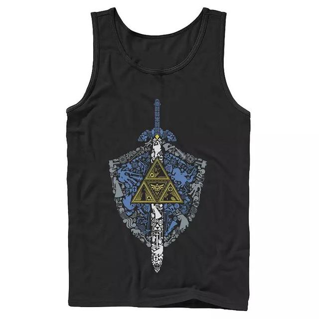 Mens Harry Potter Deathly Hallows 2 Obliviate Tank Top Product Image