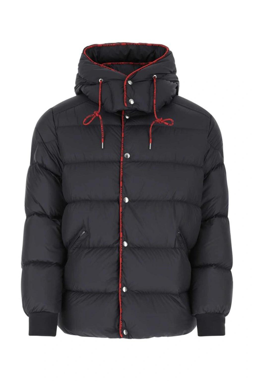 MONCLER Hooded Padded Jacket In Navy Product Image