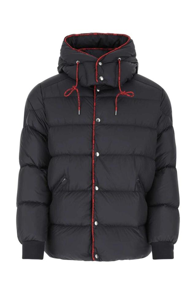 MONCLER Hooded Padded Jacket In Navy Product Image