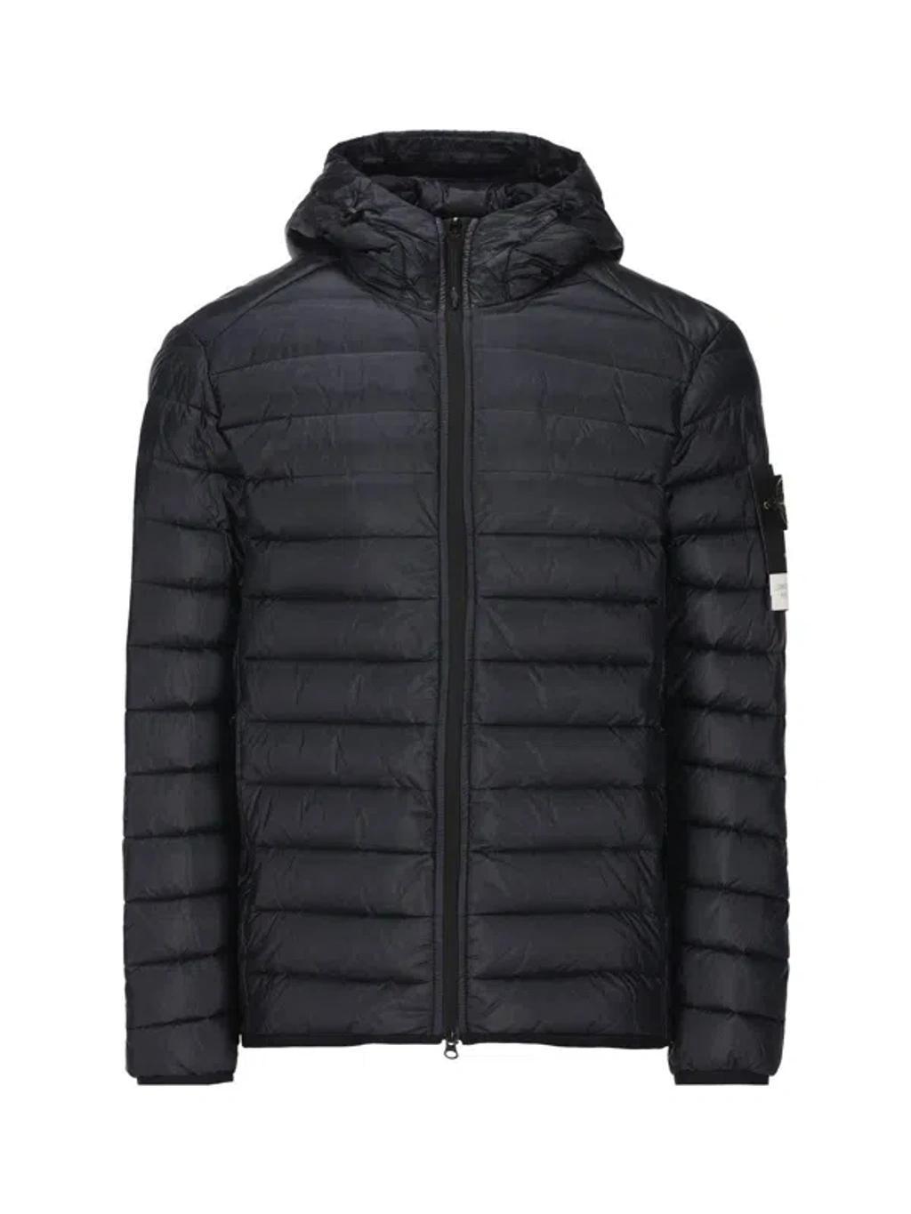 STONE ISLAND Jacket Blue Polyamide Product Image