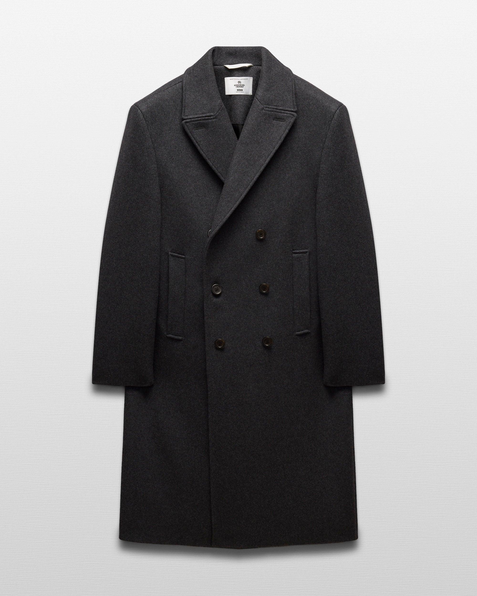 Wool Cashmere Polo Coat Male Product Image