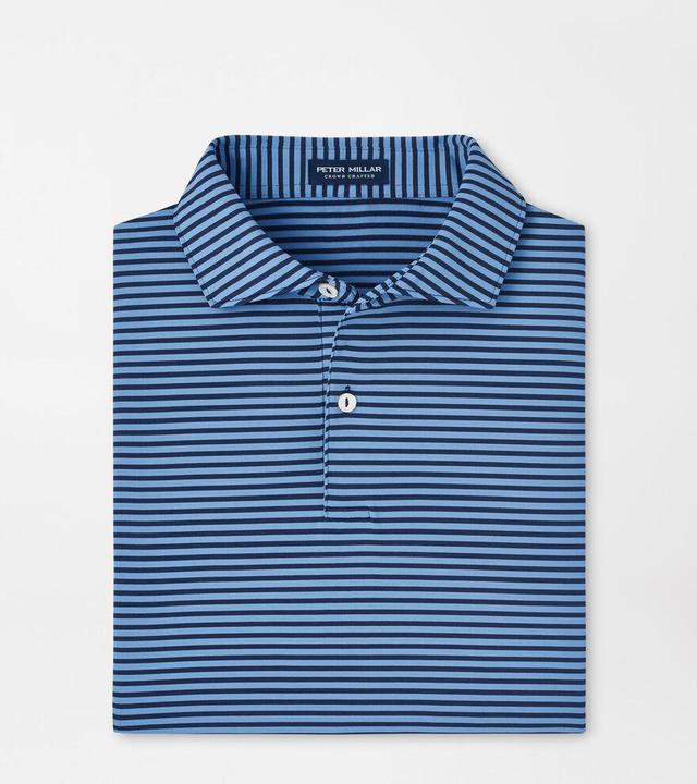 Peter Millar Mens Sawyer Performance Jersey Polo | Color: Navy | Size: XL Product Image