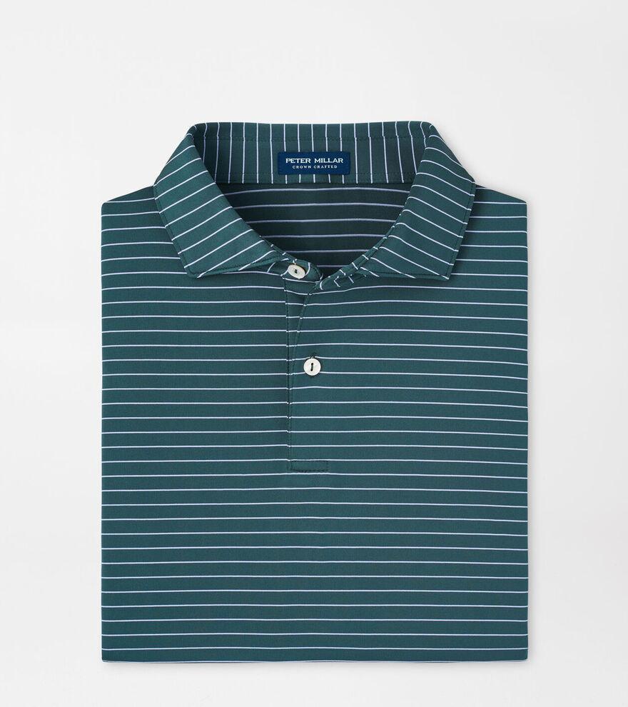 Peter Millar Mens Duet Performance Jersey Polo | Color: Lacinato | Size: S Product Image