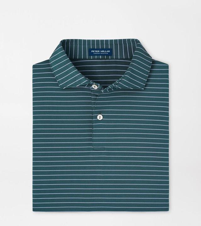 Peter Millar Mens Duet Performance Jersey Polo | Color: Lacinato | Size: S Product Image