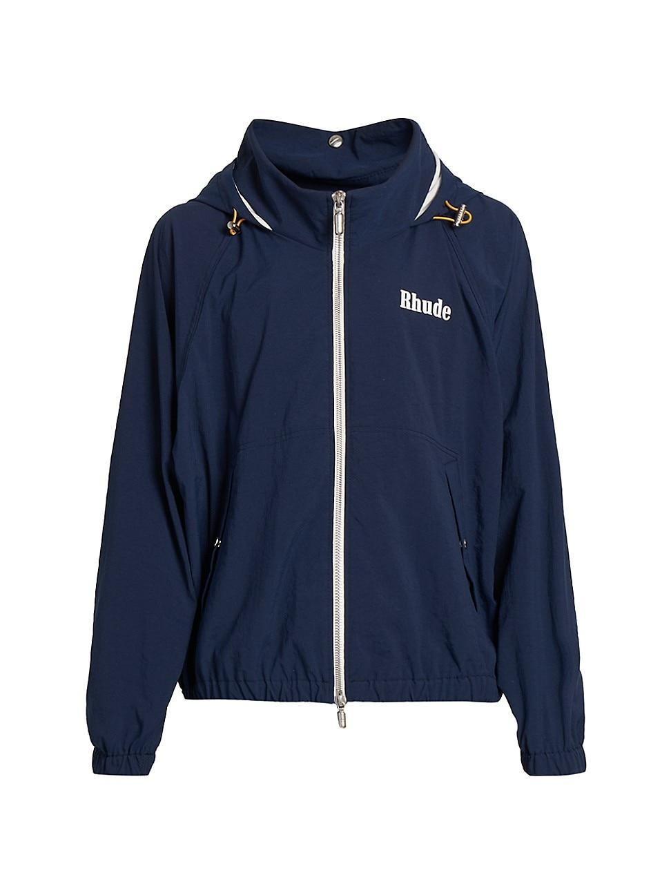 Mens Palm Logo Hooded Track Jacket Product Image