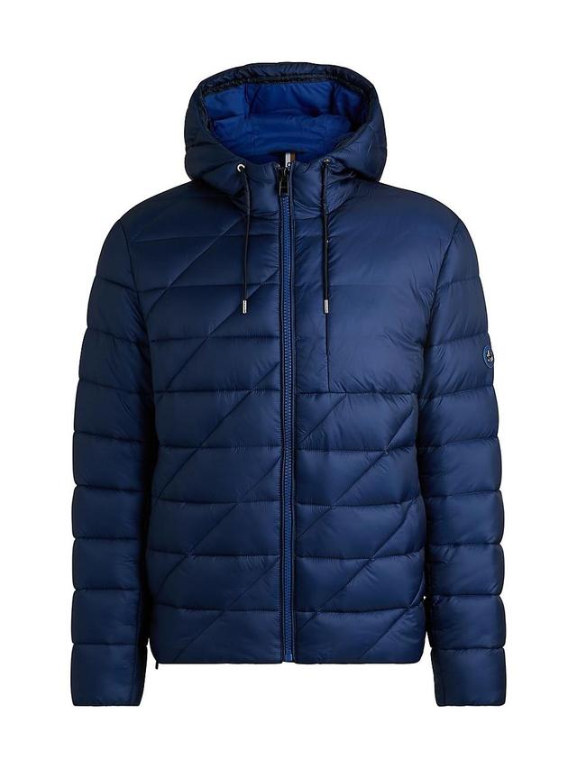 FAUX-LEATHER PUFFER JACKET Product Image