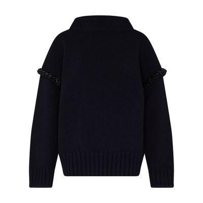 Gene Sweater In Blue Product Image