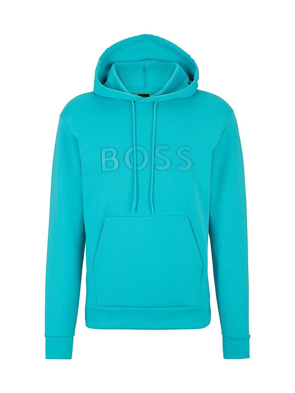 Mens Hoodie With Logo Print Product Image