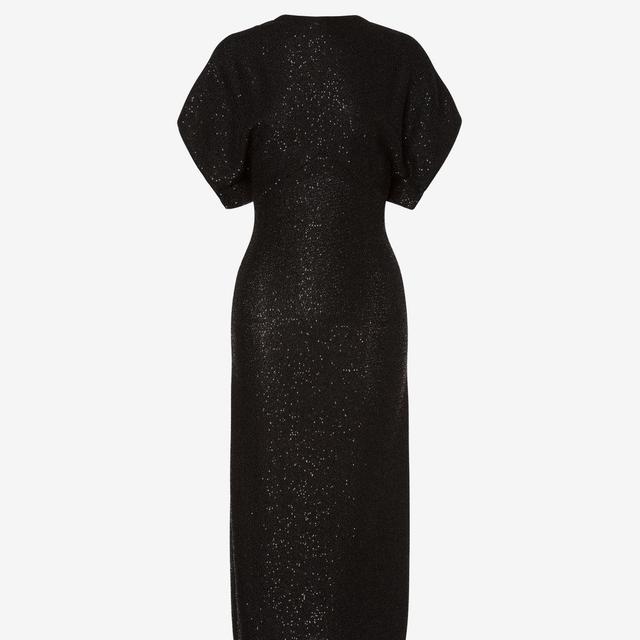 Philosophy di Lorenzo Serafini Black Sequinned Dress Product Image