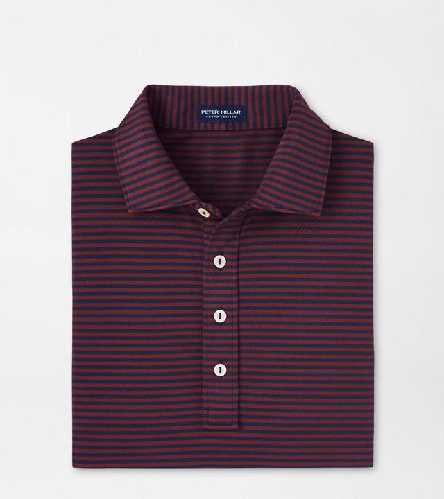 Peter Millar Mens Mood Performance Mesh Polo | Color: Vermouth | Size: L Product Image