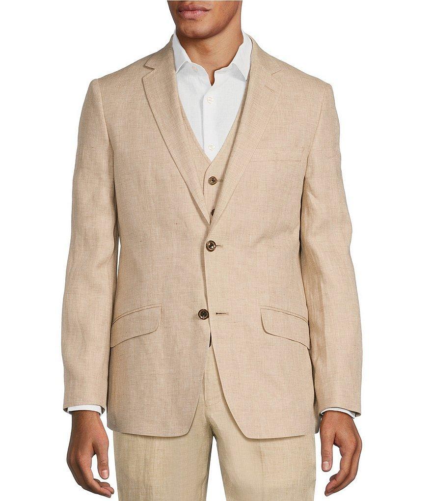 Murano Baird McNutt Linen Classic Fit Suit Separates Blazer Product Image