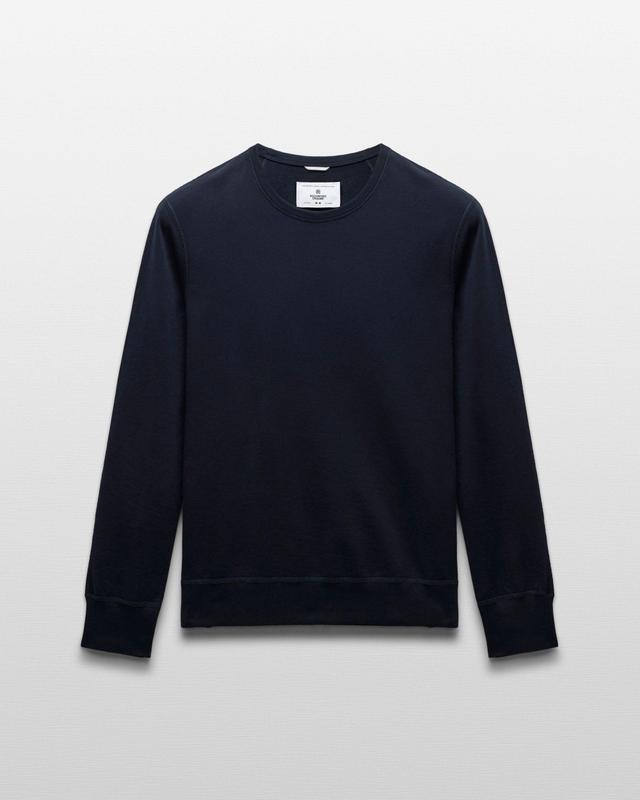 Lightweight Terry Slim Crewneck Male Product Image