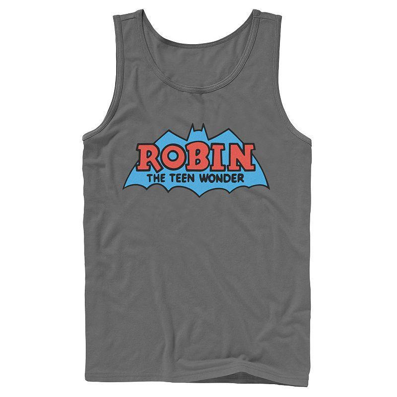 Mens DC Comics Robin The Teen Wonder Classic Logo Tank Top Product Image