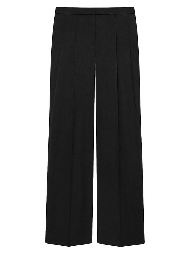 Womens Tailored Pants in Wool Product Image