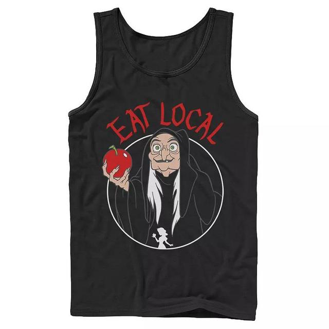 Disneys Snow White Wicked Witch Mens Eat Local Portrait Tank Top, Boys Product Image