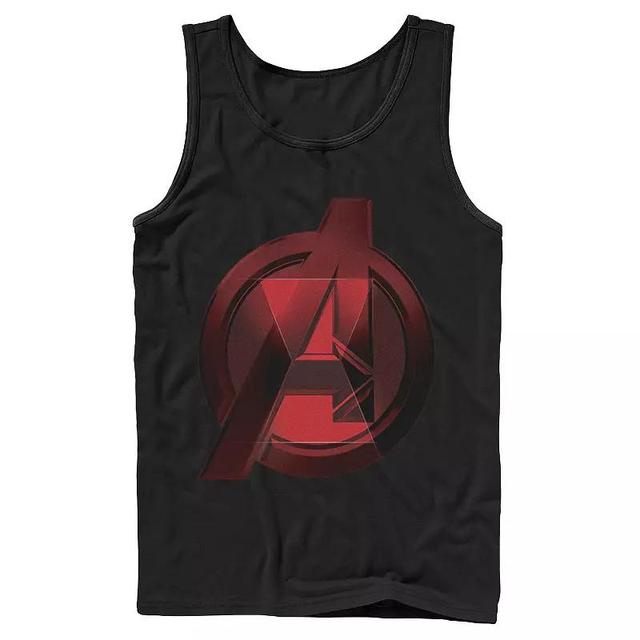 Mens Marvel Widow Avengers Logo Tank Top Product Image