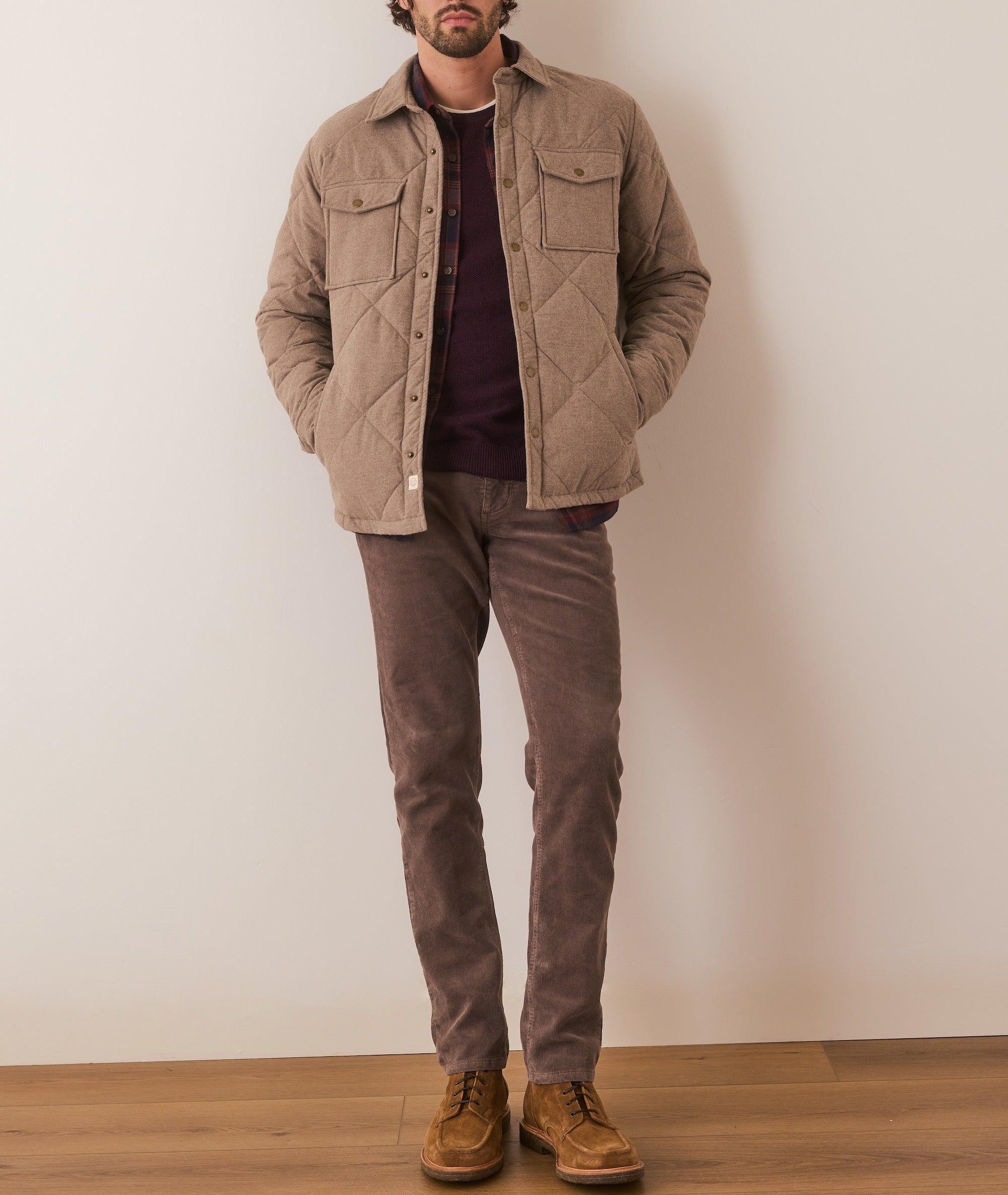 Olin Quilted Overshirt Product Image