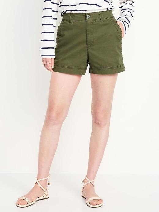 High-Waisted OGC Chino Shorts -- 3.5-inch inseam Product Image