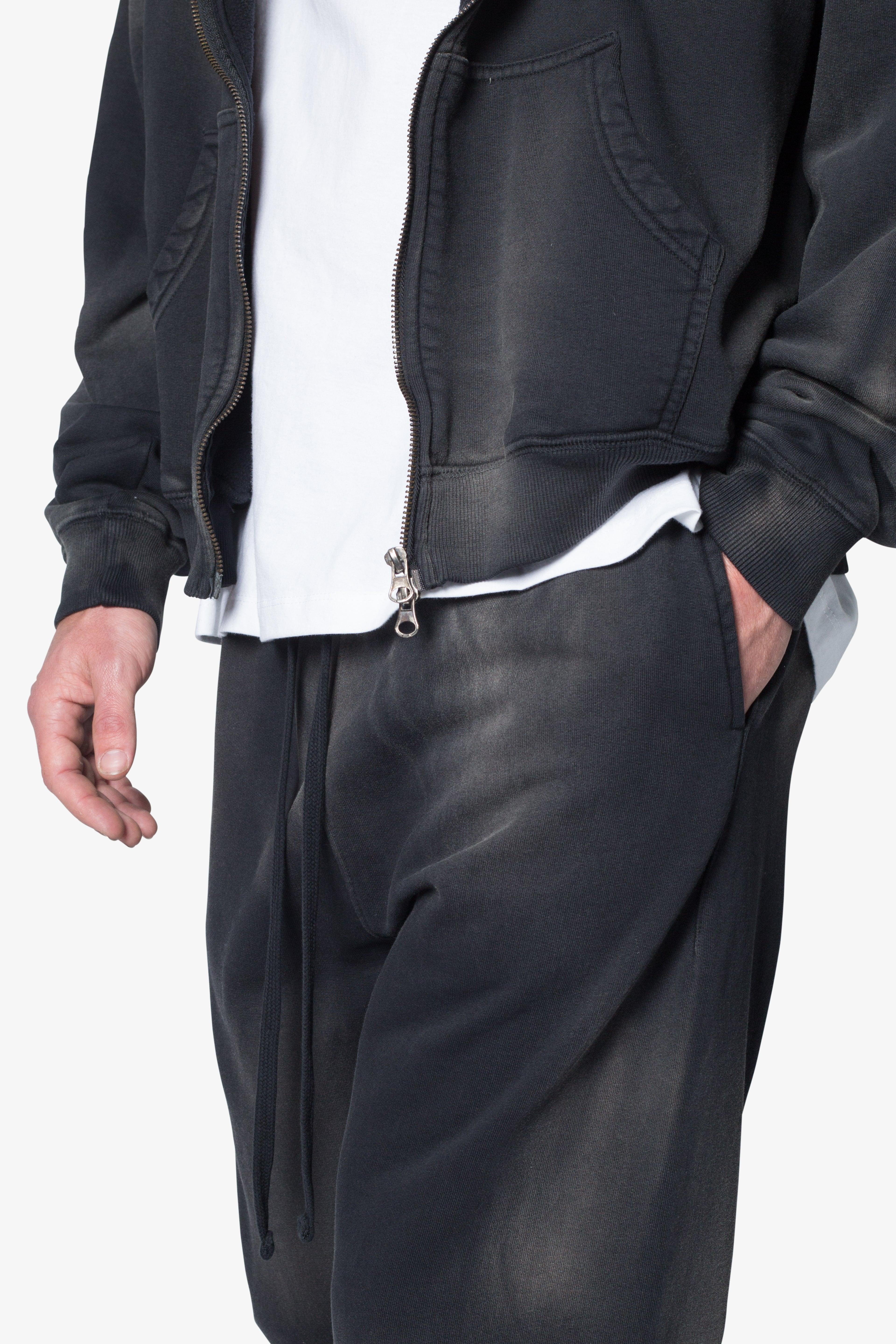 Faded Relaxed Every Day Sweatpants - Washed Black Product Image