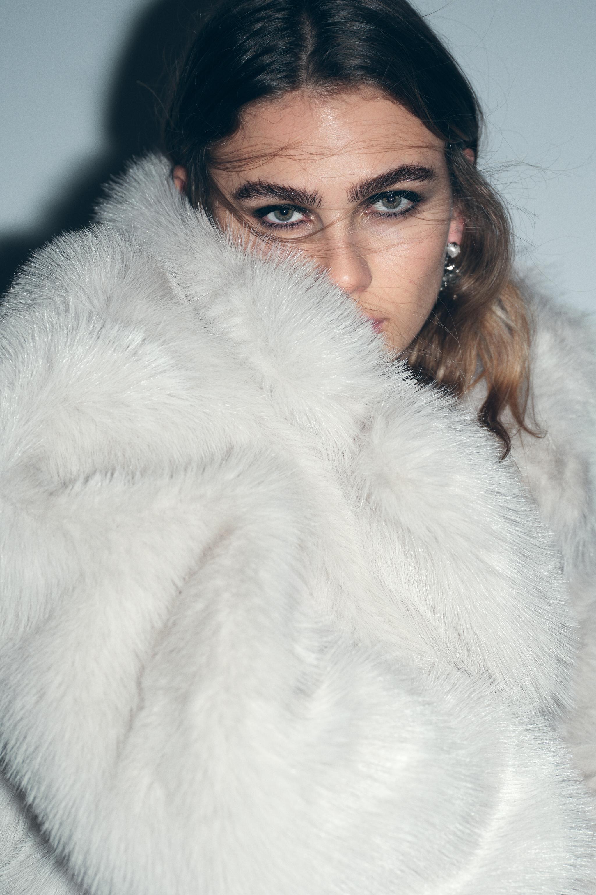 FAUX FUR COAT Product Image