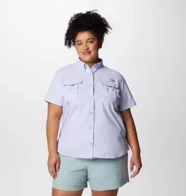 Columbia Women's PFG Bahama Short Sleeve Shirt - Plus Size- product image