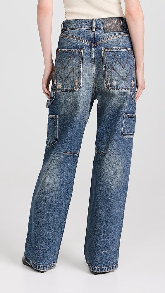 Marc Jacobs Grunge Oversize Carpenter Jeans | Shopbop Product Image