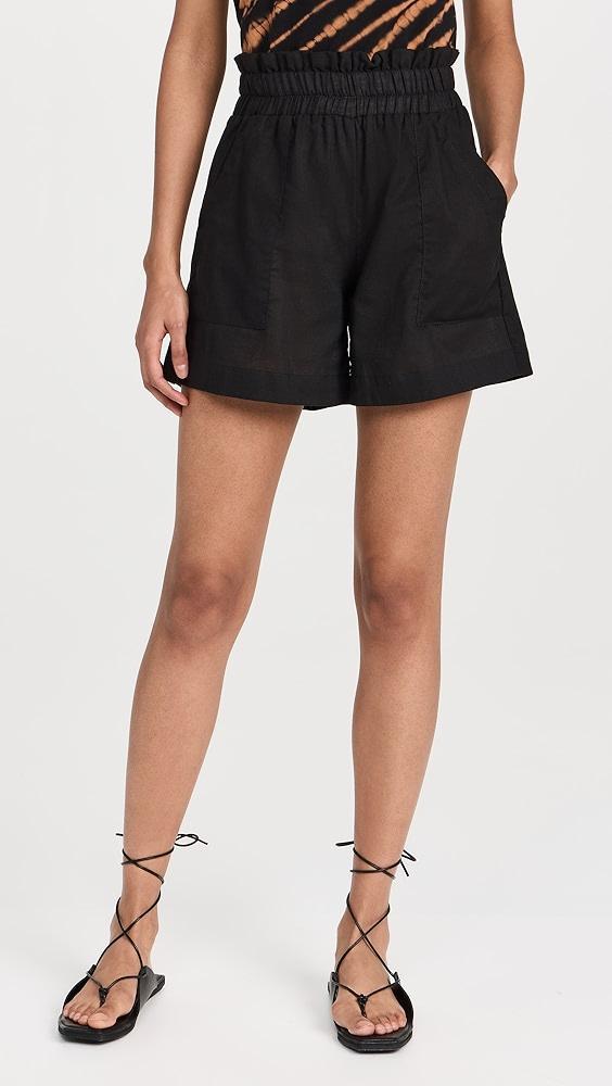 The Lulo Project Elastic Waist Shorts | Shopbop Product Image