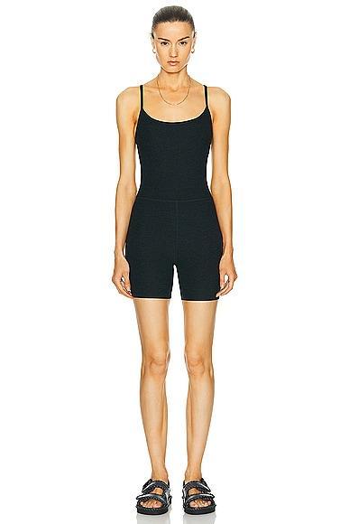 Beyond Yoga Spacedye Keep Pace Biker Jumpsuit in Black Product Image