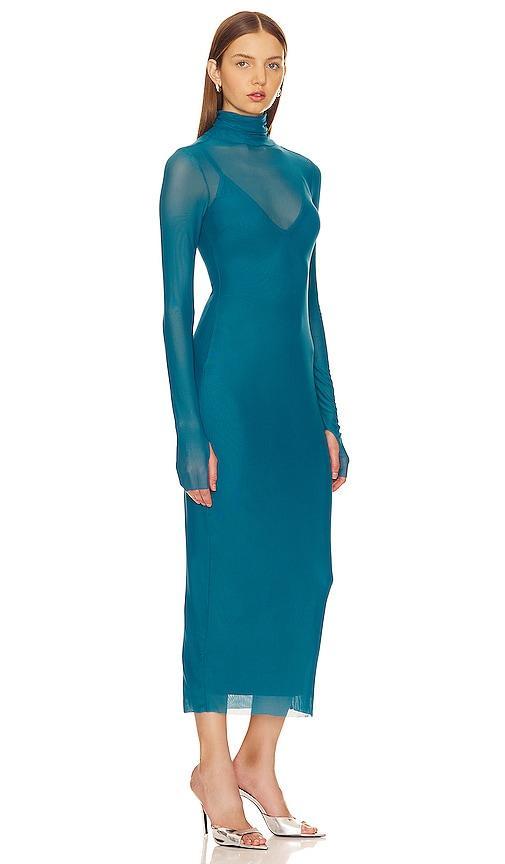 AFRM Shailene Maxi Dress in Blue. Product Image