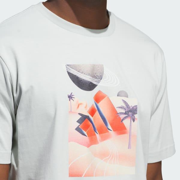 adidas All Day I Dream About Summer (A.D.I.D.A.S.) Graphic Tee Black L Mens Product Image