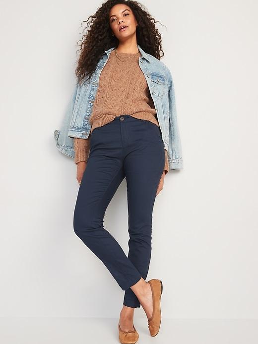 High-Waisted Wow Skinny Pants Product Image