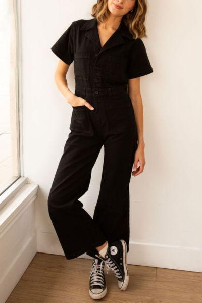 Whimsy and Row Whimsy + Row Logan Organic Cotton Jumpsuit Womens at Urban Outfitters Product Image