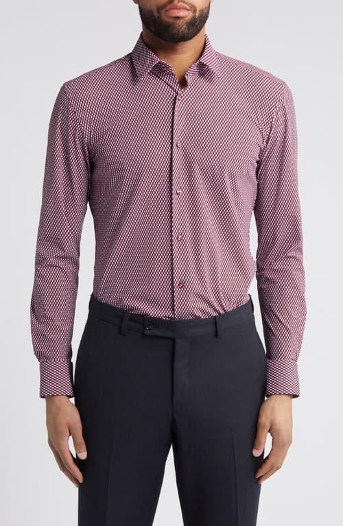 Boss by Hugo Boss Mens Performance Slim-Fit Shirt Product Image