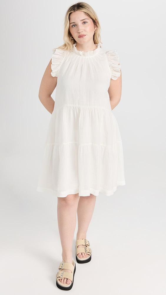 Sea Tier Waverly Flutter Sleeve Dress | Shopbop Product Image