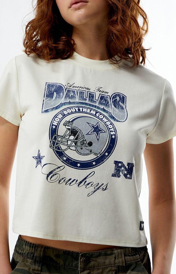 Women's NFL Wild Collective x PacSun Dallas Cowboys Mini T-Shirt Product Image