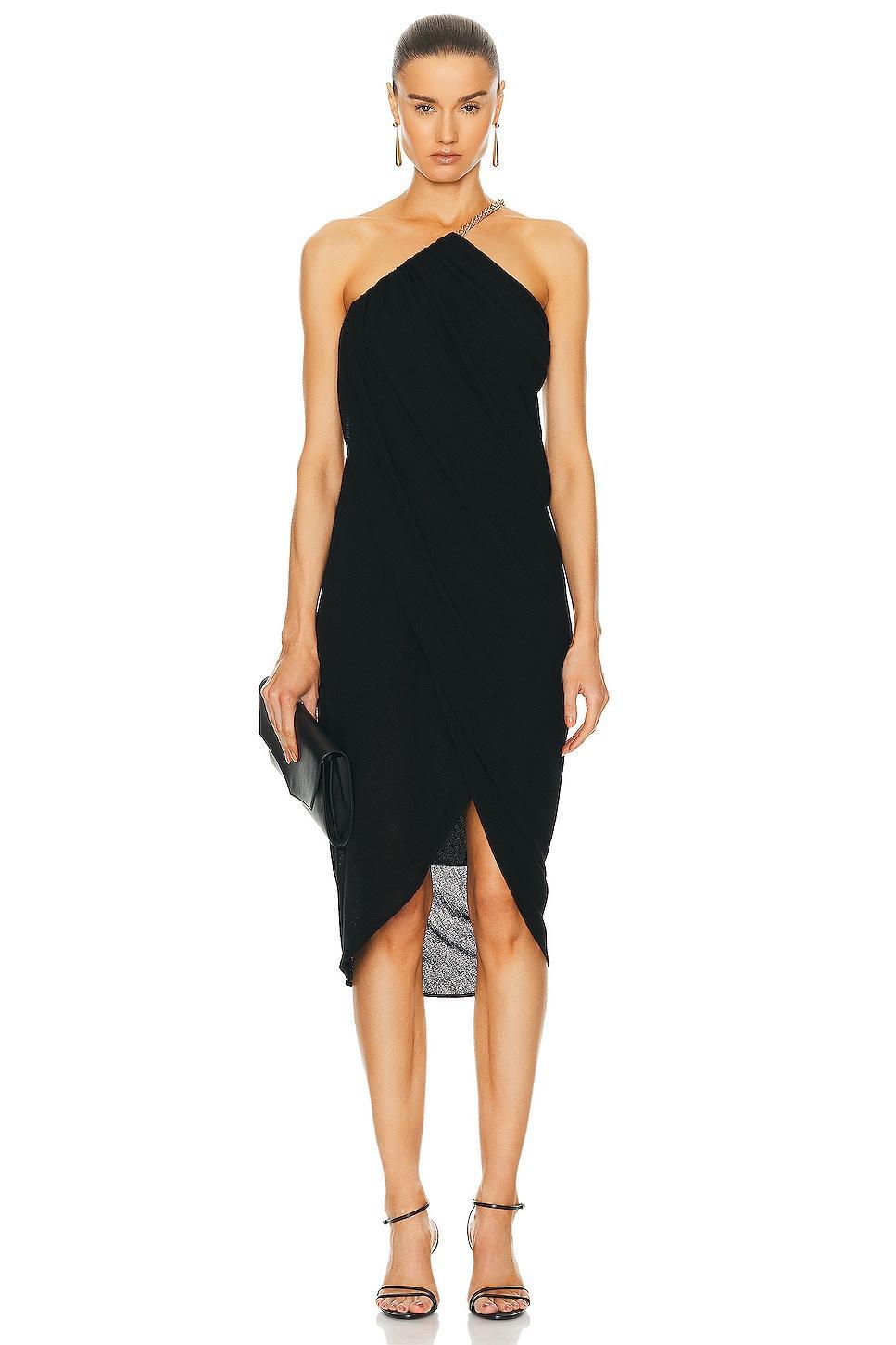 Chloe Asymmetric Chain Dress Product Image