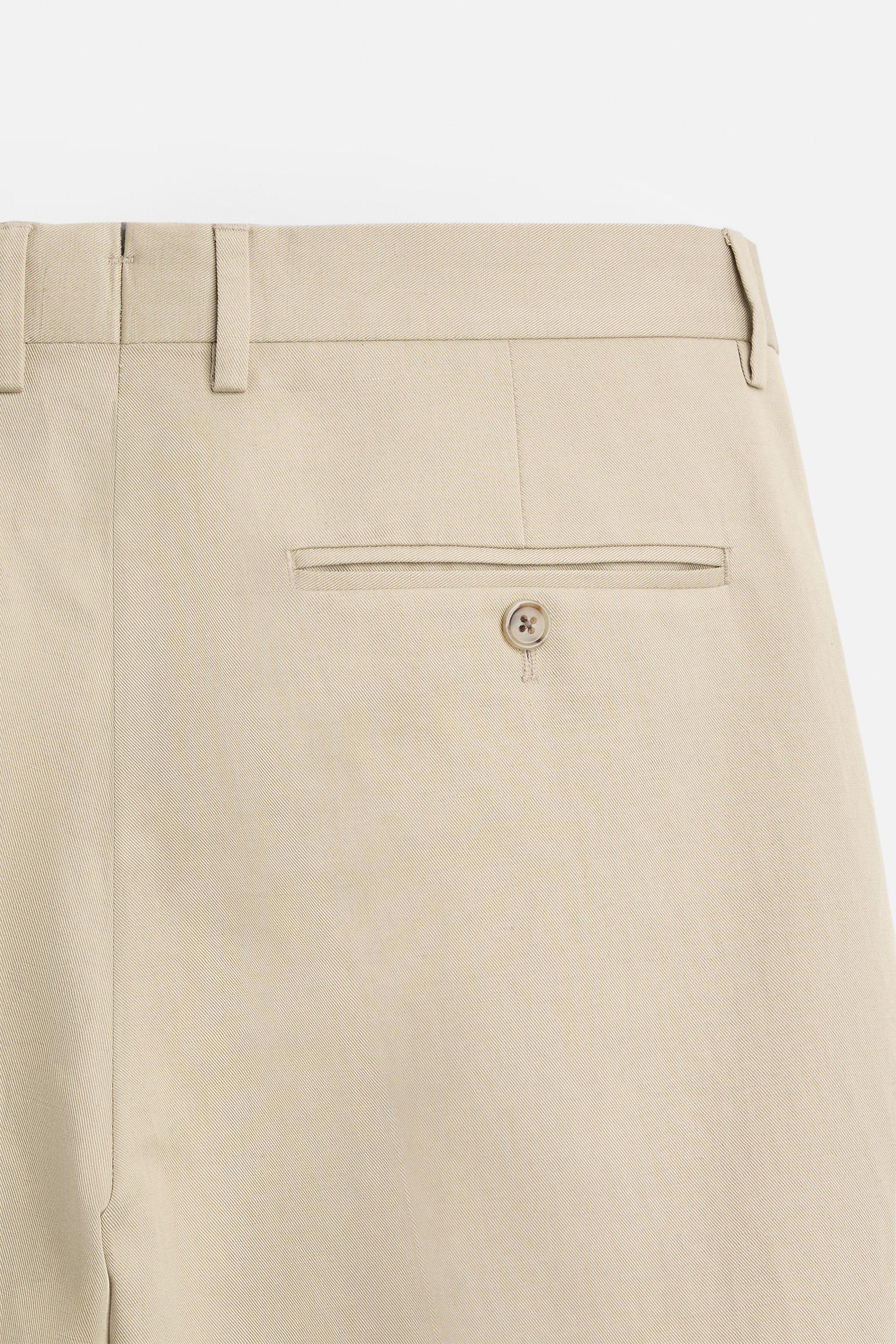 LINEN - COTTON BLEND SUIT PANTS Product Image