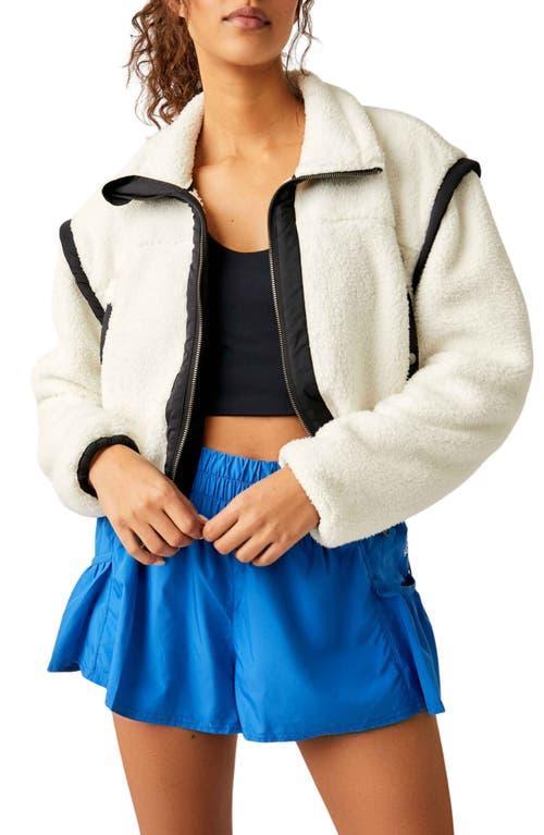 FP Movement by Free People Courtside Faux Shearling Jacket Product Image