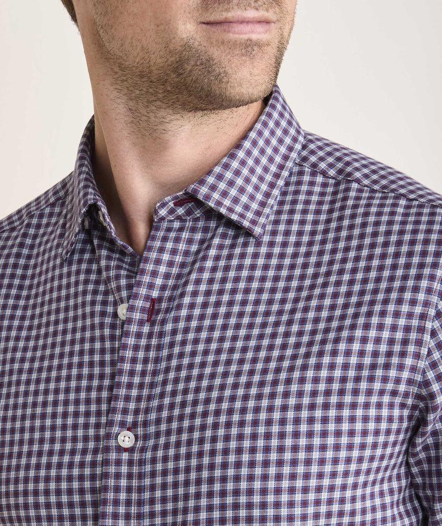 On-The-Go Brushed Twill Check Shirt Product Image