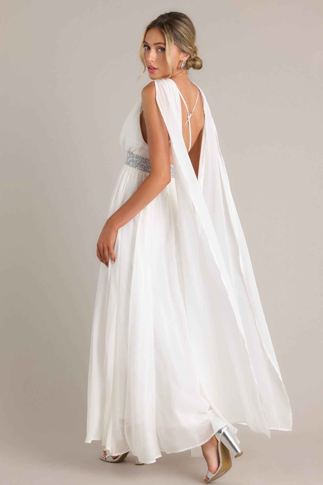 Everyone's Desire White Maxi Dress Product Image