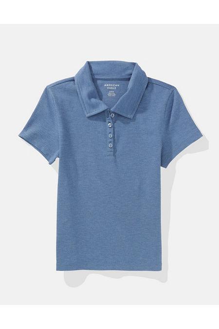 AE Cropped Polo Shirt Women's Product Image