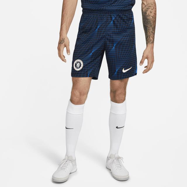 Youth Nike Navy Chelsea 2023/24 Away Stadium ReplicaShorts, Boys Chl Blue Product Image