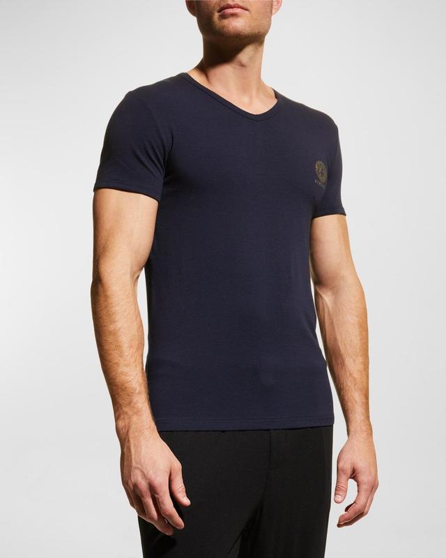 Mens V-Neck Logo T-Shirt Product Image